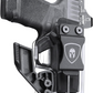 Clear Polymer IWB Holsters with Claw | Springfield Hellcat / Hellcat RDP / Hellcat OSP Red Dot Optics Cut