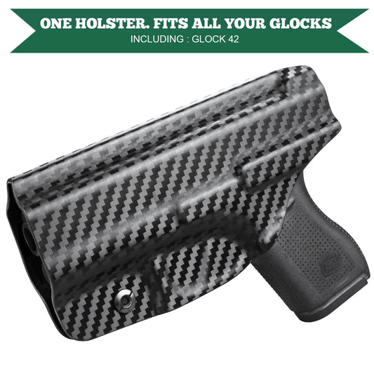 Carbon Fiber Kydex IWB Holster | Glock 42