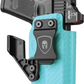 Carbon Fiber Kydex Red Dot Optics Cut, Claw Wing IWB Holster | Glock 17/19/19X/44/45 Gen 1-5 & Glock 23/32 Gen 3-4